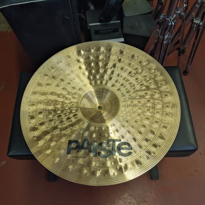 Paiste Switzerland 20" Alpha Power Ride Cymbal - Looks Really Good - Classic Look & Sound! image 6