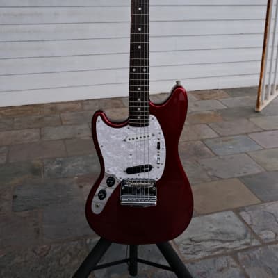 Left handed Fender Mustang 2012 - Candy Apple Red for sale