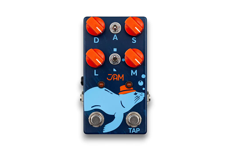 JAM Pedals Harmonious Monk mk. 2 Harmonic / Amplitude Tremolo Effects Pedal