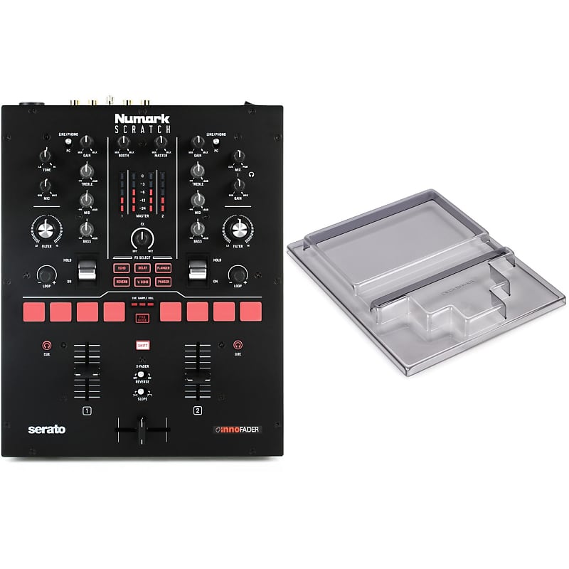 Numark Scratch 2-channel Scratch Mixer for Serato DJ Pro with