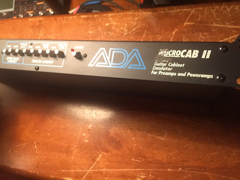 ADA Microcab II // Guitar Speaker Emulator Reverb