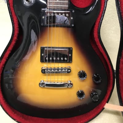Peavey SC-2 LP Style Electric Guitar Sunburst EXCELLENT with HARD CASE! image 2