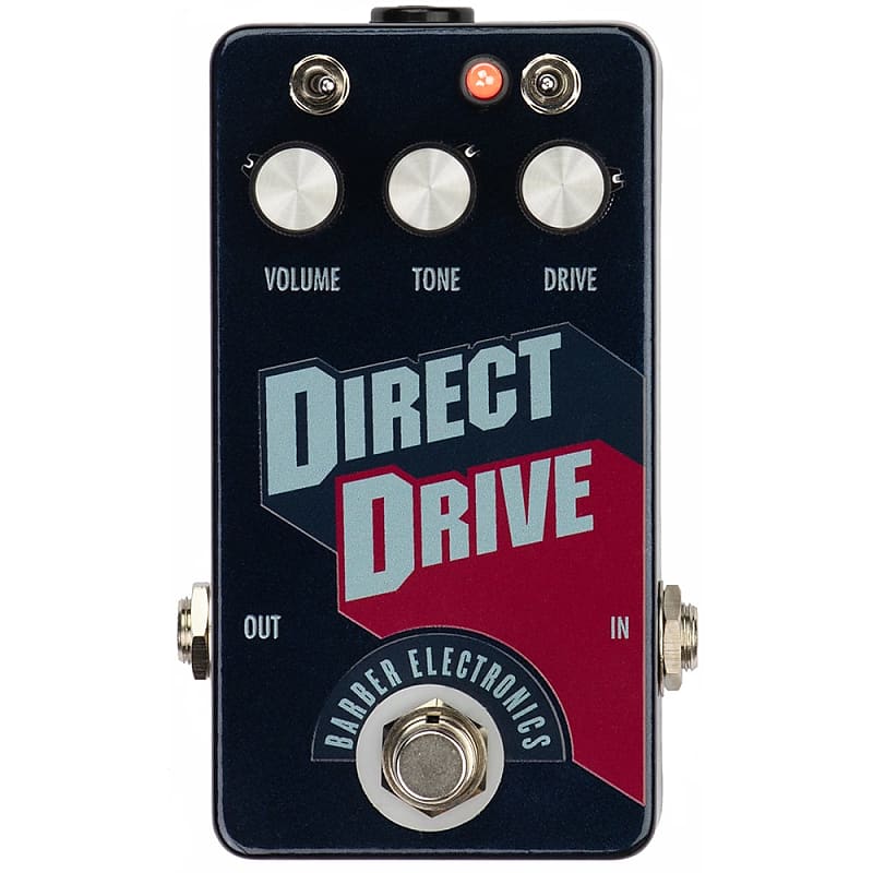 Barber Electronics Compact Direct Drive V4 Pedal - Blue | Reverb