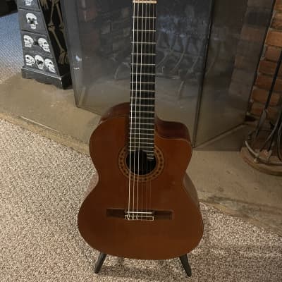 2002 Estevé 6.ELEC, Hand made in Spain, all solid wood Requinto Guitar with Fishman Electronics image 1