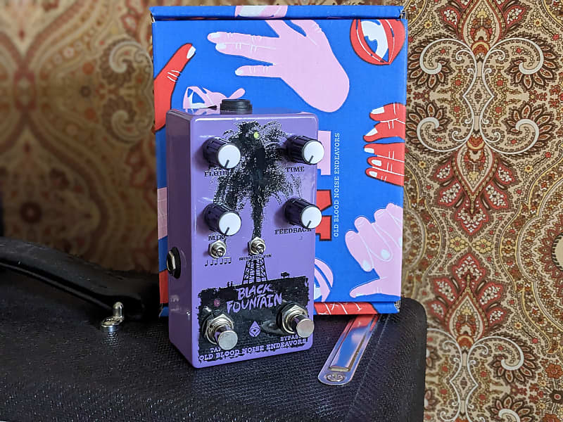 Old Blood Noise Endeavors Black Fountain Delay V3 Limited Edition image 1