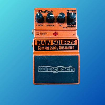 DigiTech MAIN SQUEEZE コンプレッサー Used DigiTech XMS Main Squeeze Compressor/Sustainer Effect