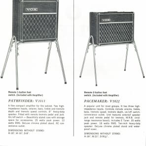 Vox Catalogue 1968 image 2