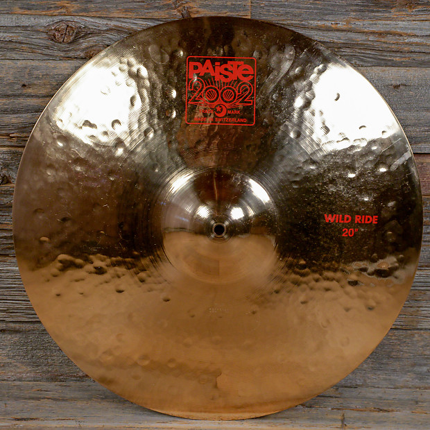 Paiste 20" 2002 Wild Ride Cymbal 1980 - 2011 image 1