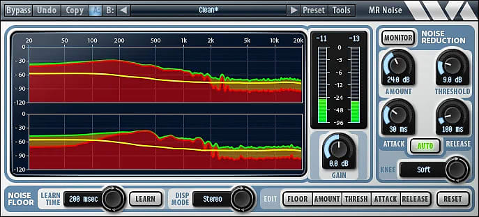Wave Arts MR Noise (Download) <br>Great Sounding Noise Reduction Processor - Mac/PC - AAX Native, RTAS, VST, AU image 1