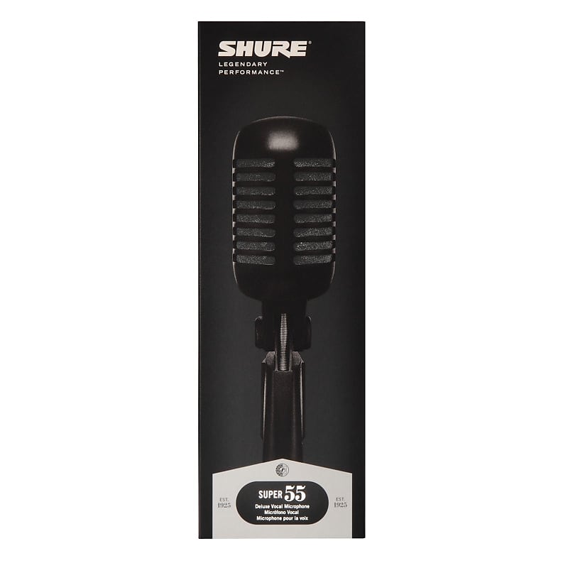 美中古 Shure Super 55-BLK Pitch Black 美中古 Shure Super 55-BLK Pitch Black Shure Super 55 Deluxe
