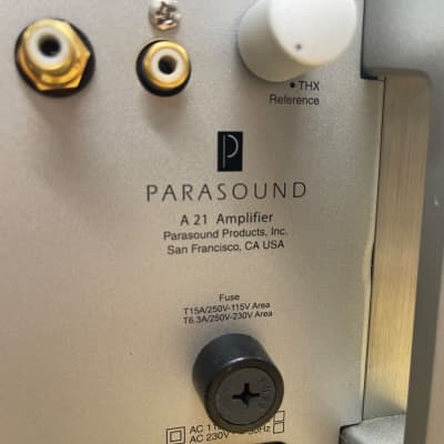 PARASOUND HALO A21 POWER AMPLIFIER image 2
