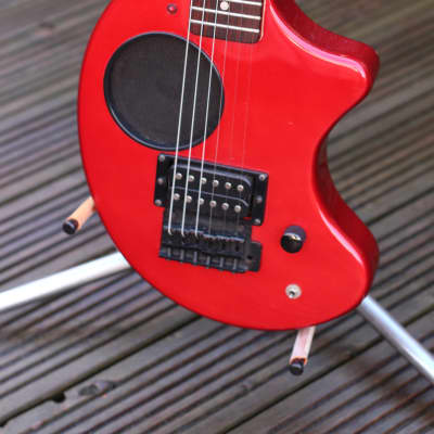 Fernandes ZO-3 Elephant Guitar - Metallic Red image 2