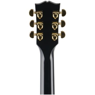 Gibson Exclusive Les Paul Studio Electric Guitar (with Soft Case), Ebony with Gold Hardware image 8