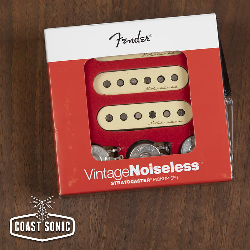 Fender 099-2115 Vintage Noiseless Stratocaster Pickup Set | Reverb