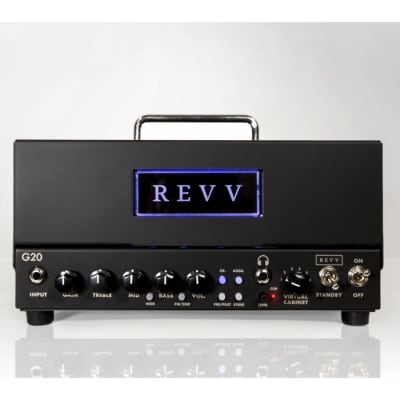 [3-Day Intl Shipping] REVV G20 2-Channel 20-Watt Guitar Amp Head with Reactive Load 230V for sale