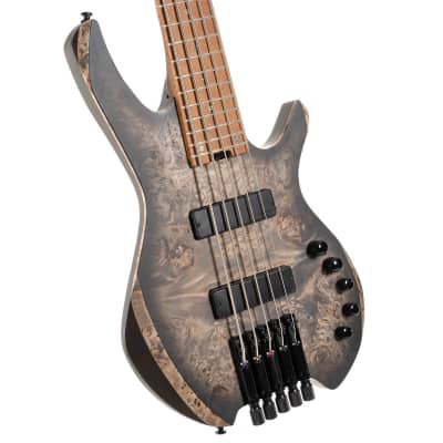 Cort Space 5, 5-String Headless Bass, Star Dust Black image 2