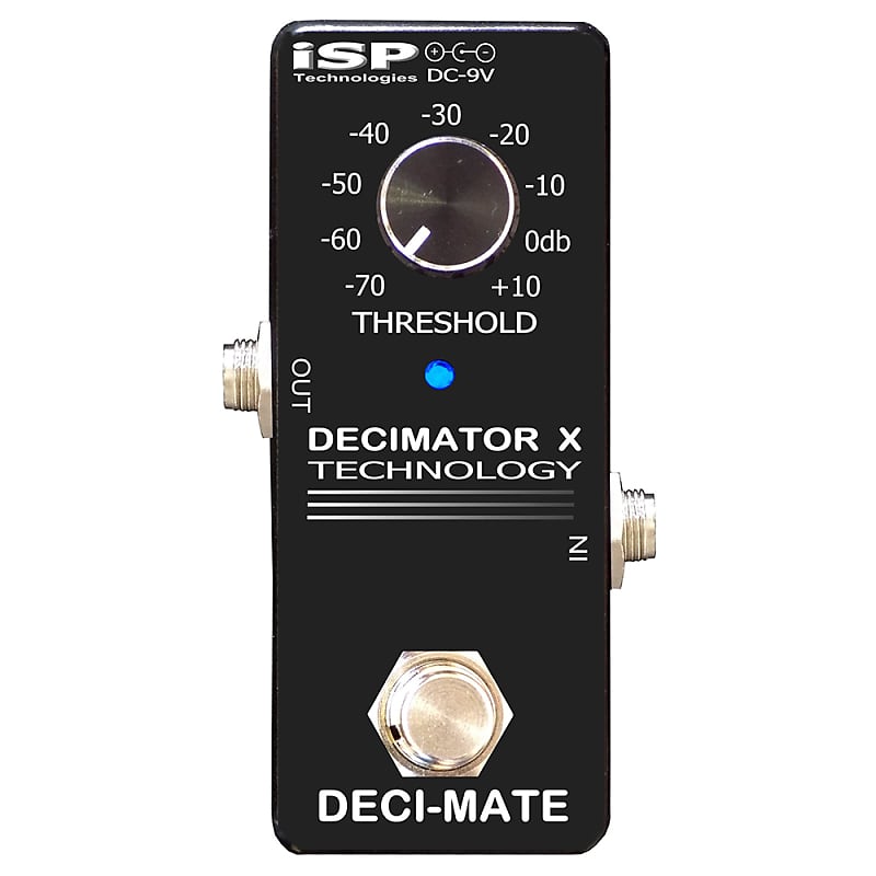 ISP Technologies Deci-Mate Micro Decimator Pedal Noise Gate Guitar Effect Pedal image 1