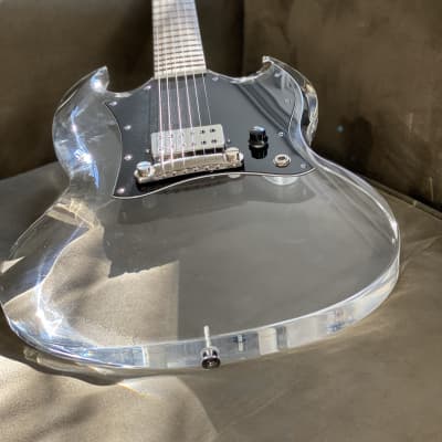 SMG Scale Model Guitars Lucite SG Acrylic Lucite image 14