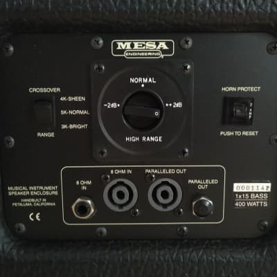 Mesa Boogie 1 x 15" 400 Watt Bass Cabinet - Mint, circa 2002 image 6