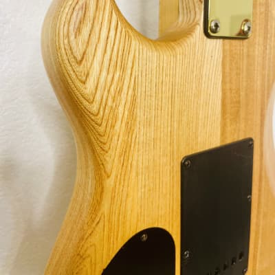 Electra Phoenix X110N Double Cut Ash Body Maple Neck Fretboard Matsumoku Japan 1983 - Natural image 17