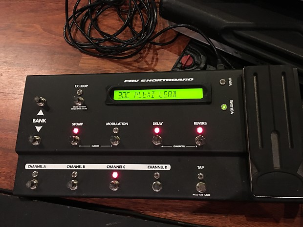Line 6 POD xt Pro w/ SKB rack, FBV Shortboard & exp pedal