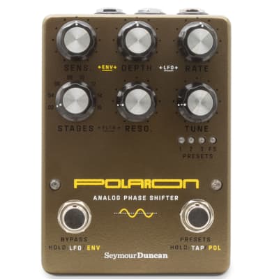 Seymour Duncan 11900-018 Polaron Analog Phase Shifter Guitar FX Pedal image 1