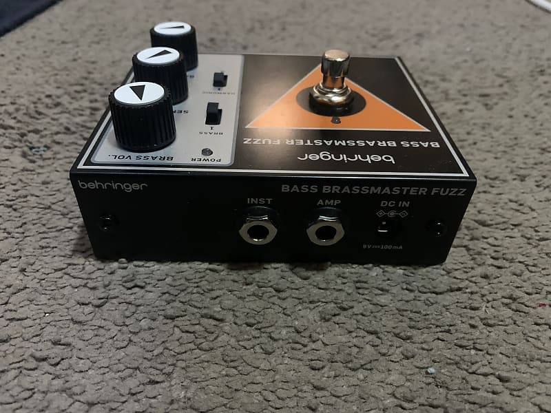 新品未開封 BEHRINGER BASS BRASSMASTER FUZZ Behringer Bass Brassmaster FUZZ unboxing - teardown - demo