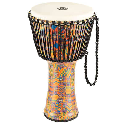 Meinl Rope Tuned Djembe Synth Shell and Goat Skin Head 12