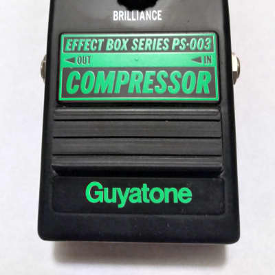 Guyatone PS 003 Compressor - MIJ 80's black + free shipping image 1