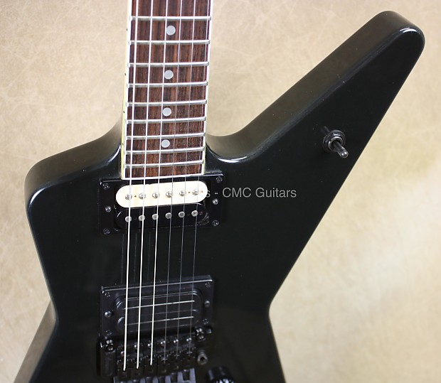 Washburn 1995 USA Dimebag Darrell Blackjack Signed by Dime Guitar