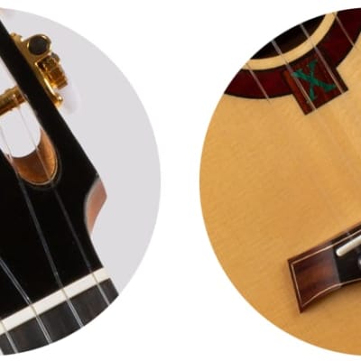 Flight A10 SC Cocobolo Dragon 10th Anniversary Tenor Ukulele New - Solid Engelmann Spruce image 6