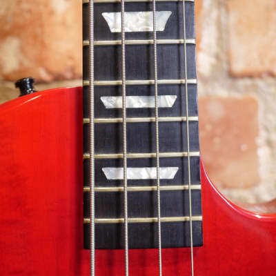 Gibson Les Paul Bass Bass Guitar Transparent Red |  | 93391303 | Guitars In The Attic image 11