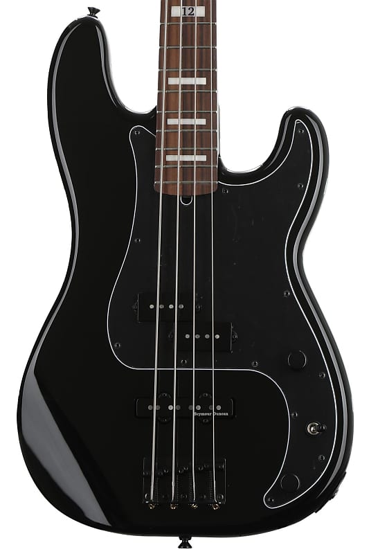 Fender Duff McKagan Deluxe Precision Bass - Black (PBassDMWBd4) image 1