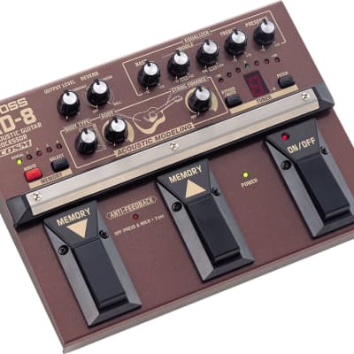Reverb.com listing, price, conditions, and images for boss-ad-8-acoustic-guitar-processor