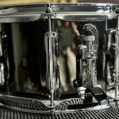Dixon Artisan Signed Gregg Bissonette 6.5″ X 14″ Steel Snare Drum - Authorized Dixon Dealer image 6