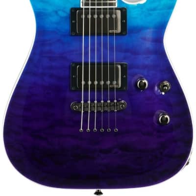 ESP E-II Horizon NT-II Electric Guitar, Blue-Purple Gradation image 11