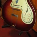 ~1956 Silvertone  Model 1382L Thin Twin Jimmy Reed Sunburst Clean and Nice Example