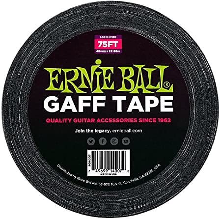 Ernie Ball Gaff Tape, 75' Roll