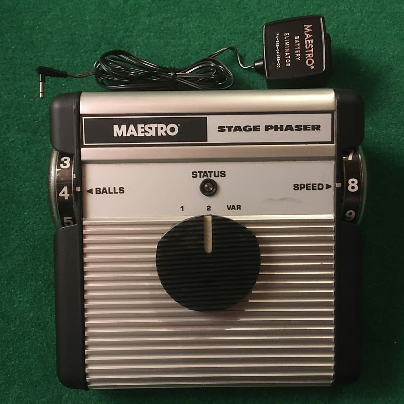 Vintage 70's Maestro Stage Phaser Guitar Effect Pedal Rotary