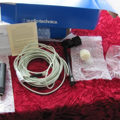 Audio-Technica U853RW Cardioid Condenser Hanging Microphone ( New Old Stock ) image 2