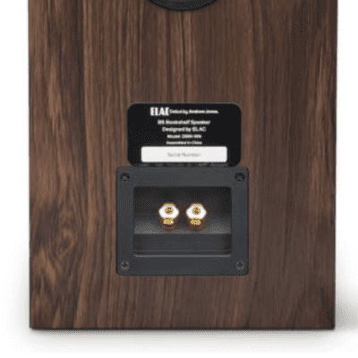 ELAC Debut B6 Walnut Bookshelf Speakers (Pair) - New/Sealed image 7