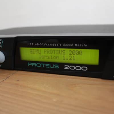 E-MU Systems Proteus 2000 Rackmount 128-Voice Sampler Module