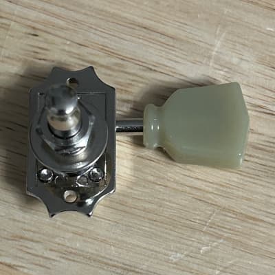 Grover 135N Deluxe Tuning Machine - Single, Treble Side - Nickel image 3