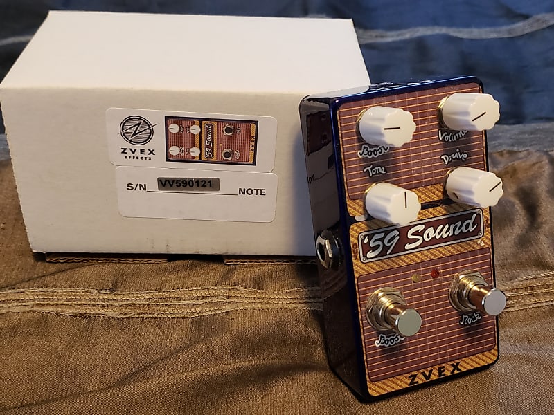 Zvex 59 Sound Vexter Vertical Bassman in a box!