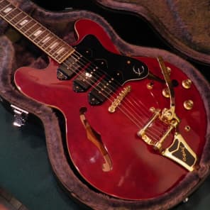 Epiphone riviera sales p93 case