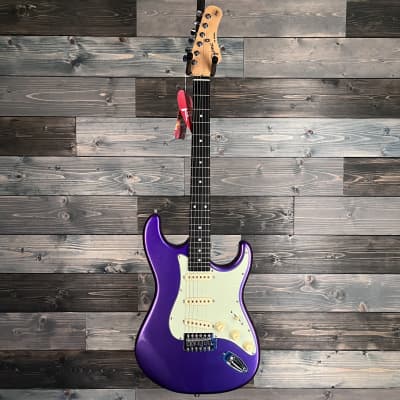 Tagima TG 500 Electric Guitar - Metallic Purple image 2