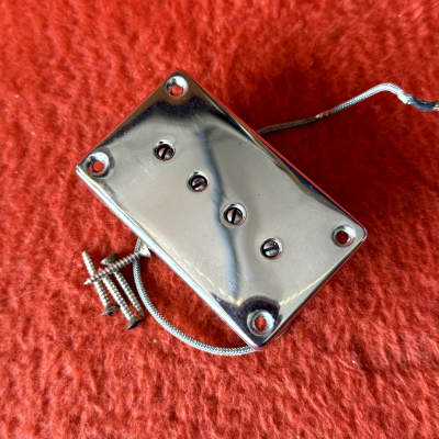Gibson EB Bass humbucker pickup c 1965 - Chrome mudbucker sidewinder original vintage USA