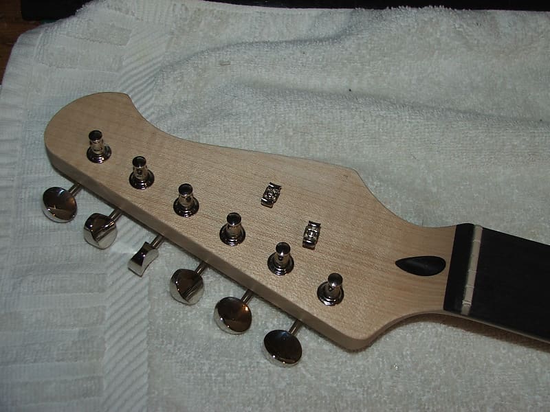 Loaded guitar neck......vintage tuners....22 frets...unplayed.....#10 image 1