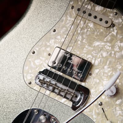 2003 Fender USA Custom Shop Strat/Jag Hybrid Sparkle Masterbuild Dennis Galuszka image 9
