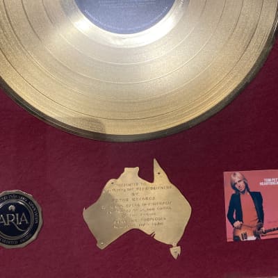 Stan Lynch Tom Petty and The Heartbreakers, ARIA Australian, Damn the Torpedoes Gold Record (#6) image 3